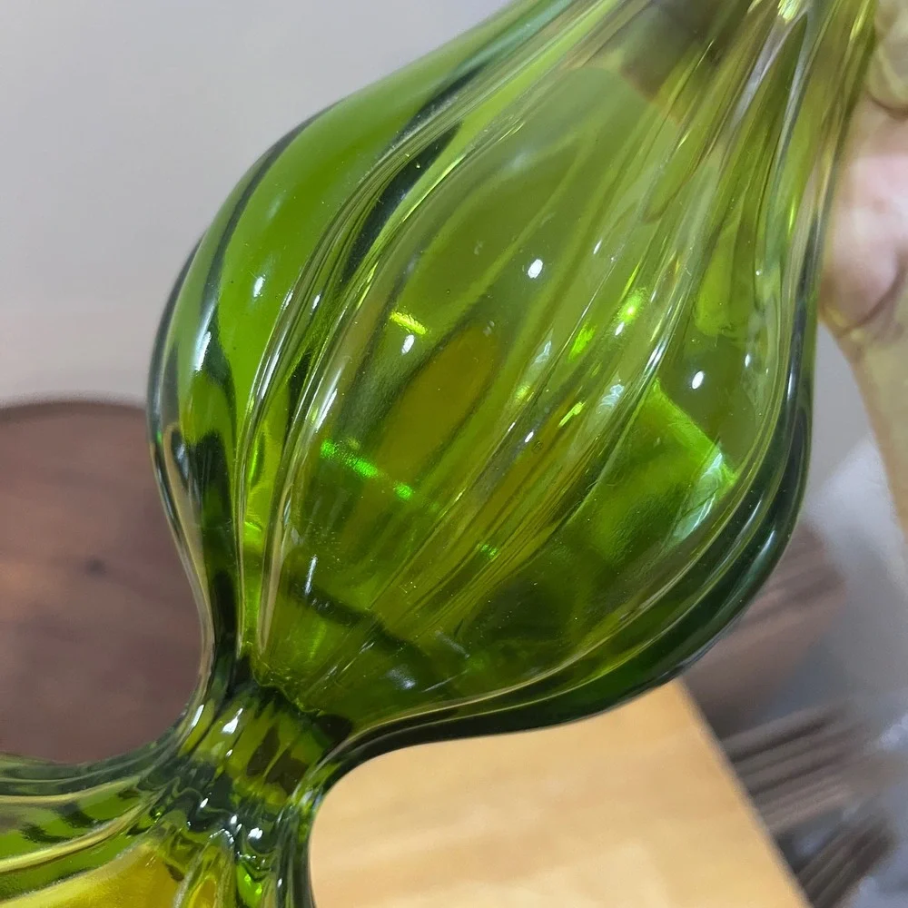 Vtg LE Smith Column Swung‎ Vase 21.5